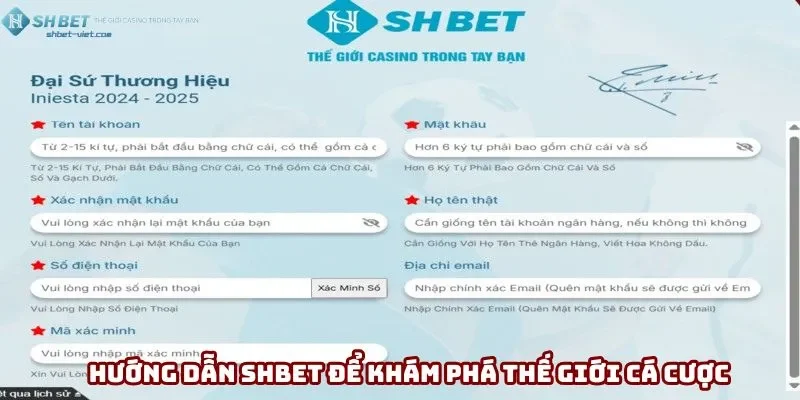 Hướng dẫn Shbet để khám phá thế giới cá cược Hướng dẫn Shbet để khám phá thế giới cá cược